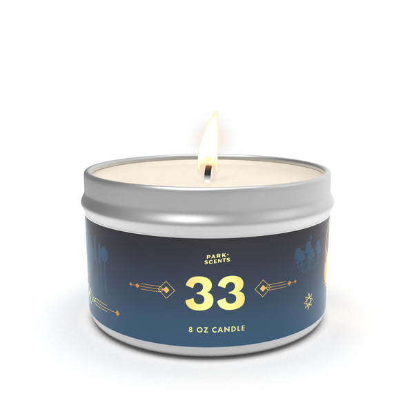 Club 33 scented candle - Disney scented candle - Park Scents